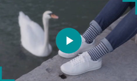 Les chaussettes styles marinière en vidéo