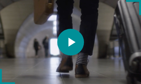 Les chaussettes styles marinière en vidéo